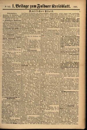 Zweite Ausgabe vom Samstag, den 07. Dezember 1895.