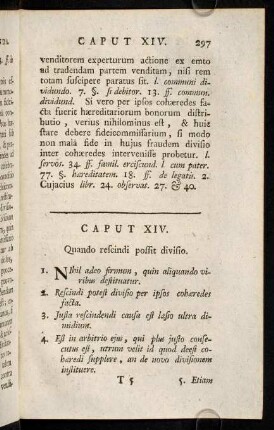 297-322, Caput XIV.