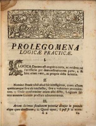 Logica practica s. maior, in compendium redacta