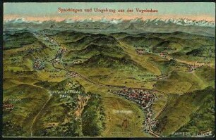Spaichingen und Umgebung aus der Vogelschau