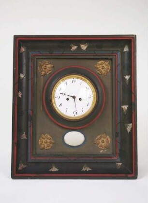 Wanduhr einer Odenwälder Bauernstube