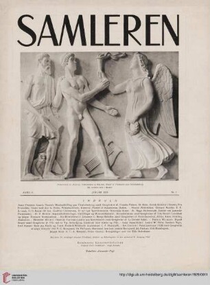 Nr. 1 (Januar 1929)