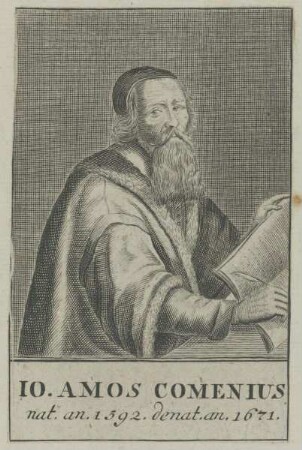 Bildnis des Io. Amos Comenius