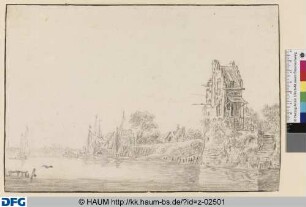 Hohes Haus am Kanal