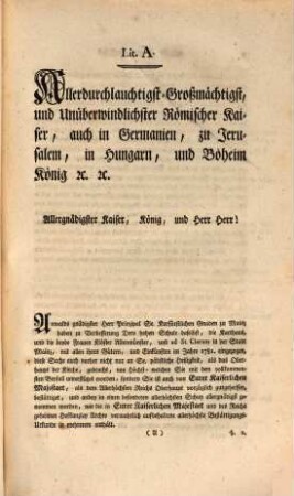Die Rechte der Landeshoheit Teutscher Reichs-Stände auf die in ihren Ländern gelegene Güter und Gefälle, eines neuerlich unterdrückten und aufgehobenen ausländischen katholischen Mediat-Klosters, wider die Eingriffe des Landesherrn des Kloster-Orts vertheidigt ... in Sachen Sr. Churfürstlichen Gnaden zu Mainz und Höchst-Dero Universität daselbst, contra die Herren Landgrafen zu Hessen-Darmstadt und Homburg, ... die im Hochfürstlich-Hessischen Gebiete gelegenen Güter und Gefälle der aufgehobenen drey Mainzer Klöster betreffend, ...