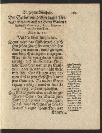 Die Sechs unnd Viertzigste Predigt/ ...
