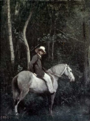 Reiter im Wald