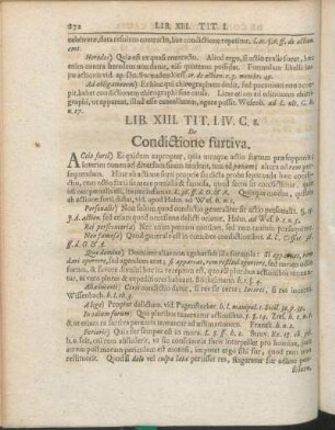 Tit. I. IV. C. 8. De Condictione furtiva.