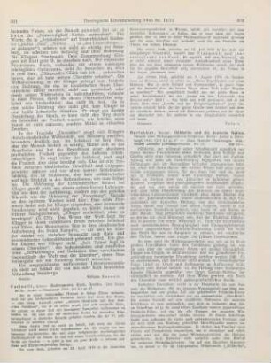 301-302 [Rezension] Farinelli, Arturo, Shakespeare, Kant, Goethe