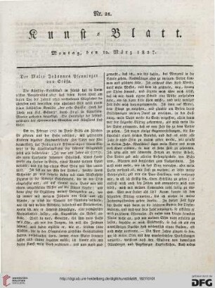 Nr. 21-30 (12. März - 12. April 1827)