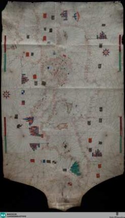 Portulankarte des Mittelmeers und Schwarzen Meers - S 6