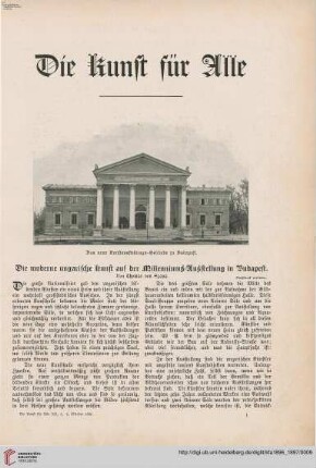 [Heft 1 (1. Oktober 1896)]