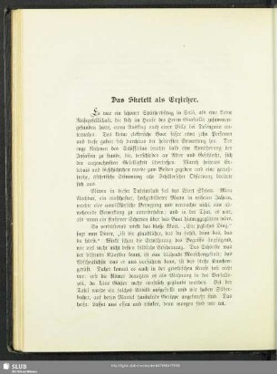 Das Skelett als Erzieher