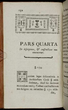 Pars Quarta. De descriptione, & constructione munimentorum.
