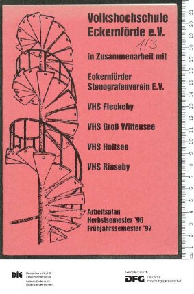 Programm Jahr 1996/1997