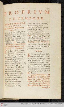 Proprium De Tempore