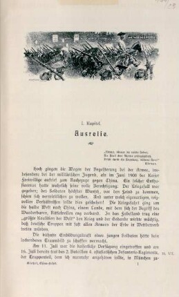 I. Kapitel. Ausreise