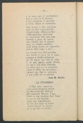 La Pulpería