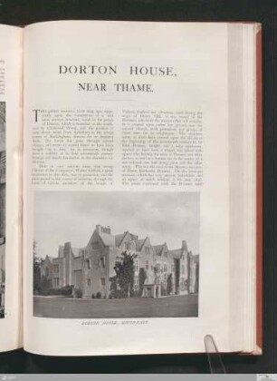 Dorton House, Near Thame