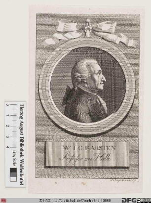 Bildnis Wenceslaus Johann Gustav Karsten