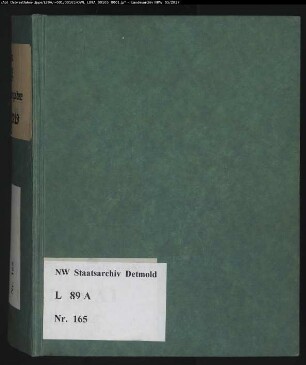 Gogerichtsregister Flecken Lage