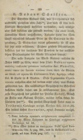 II. Rabans Schriften.
