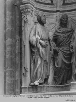 Nische der Arte dei Maestri di Pietra e Legname : Die Heiligen Quattro Coronati