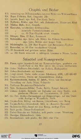 Stilmöbel und Kunstgewerbe (Nr. 338-358a)
