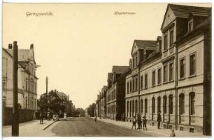 Geringswalde. Hauptstraße