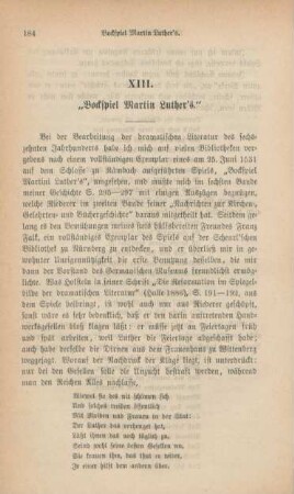 184-192 "Bockspiel Martin Luther's"