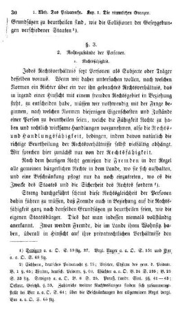 a. Rechtsfähigkeit.