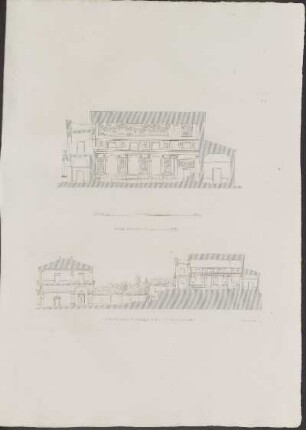 Pl. 14. Coupe Générale Et Partielle Du Mont De Pieté A Messine.