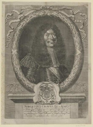 Bildnis des Robertus de Gravel