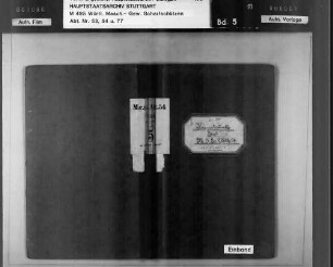 Kriegsstammrolle des Stabes