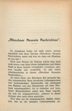 "Münchner Neueste Nachrichten"