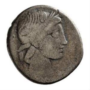 Münze, Denar, 90 v. Chr.