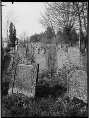 Obergrombach Jüdischer Friedhof Grabsteine