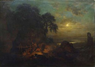 Nachtbild aus der römischen Campagna