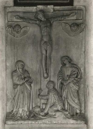 Brno. St. Jakobikirche. Kreuzigungsgruppe (1519)