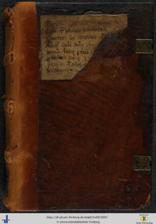 Rhetorisch-grammatische Sammelhandschrift