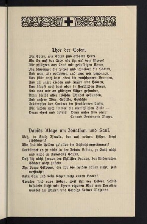 7-18, Chor der Toten - Tröstet, tröstet mein Volk!