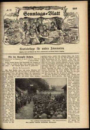 Ausgabe vom Sonntag, den 19. März 1916.