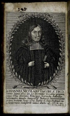 Johannes Nicolaus Jacobi [...]