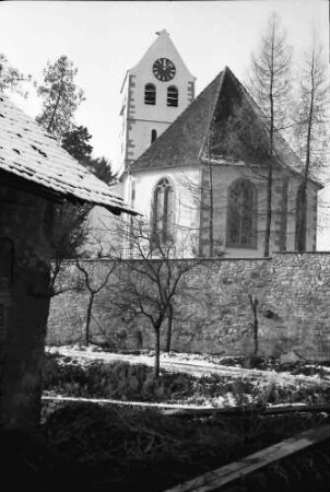 Betberg: Evangelische Kirche nach der Renovierung; außen; Chor