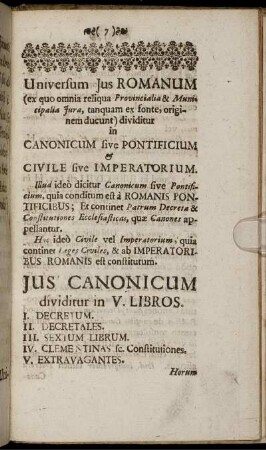 Universum Ius Romanum ...