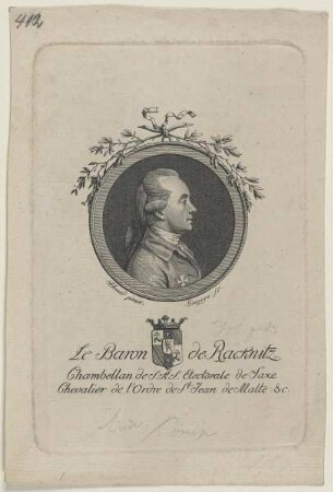 Bildnis des Johann von Racknitz