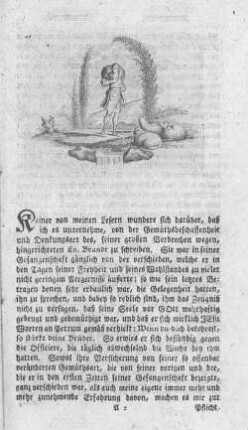 I. Des Grafen Enewold Brandt Bekehrungsgeschichte.