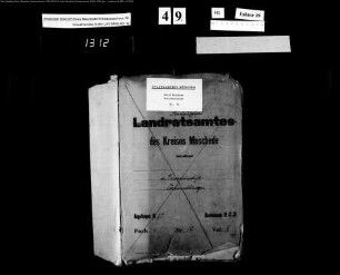 Kreisausschussverhandlungen Bd.5