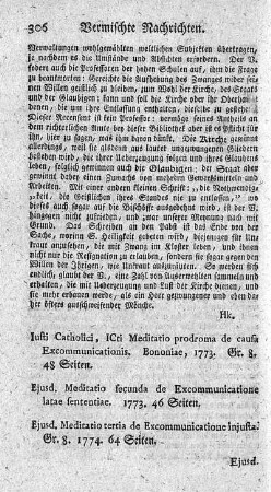 Meditatio quinta de pontificia potestate extinguendi ac supprimendi ordines regulares.