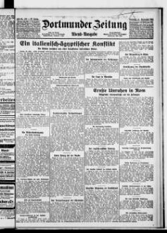 Dortmunder Zeitung. 1874-1939